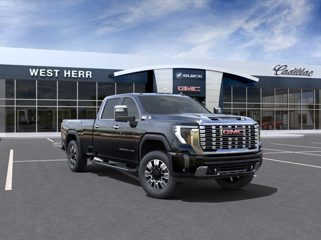 New 2024 GMC Sierra 3500 HD Denali Crew Cab in PAG241246 West