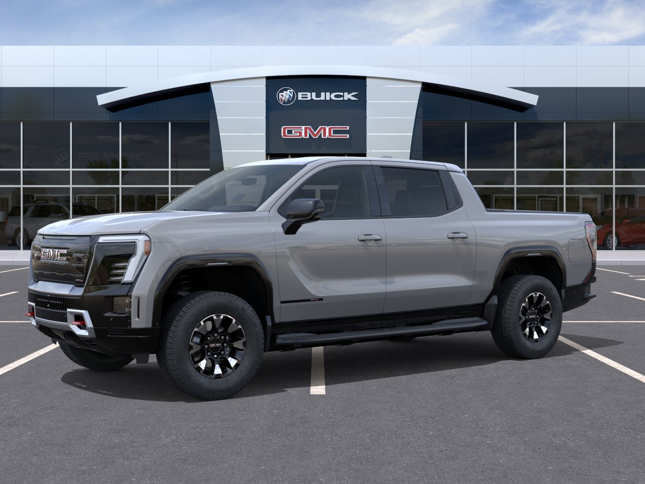 New 2026 Thunderstorm Gray GMC AT4 Extended Range image 2
