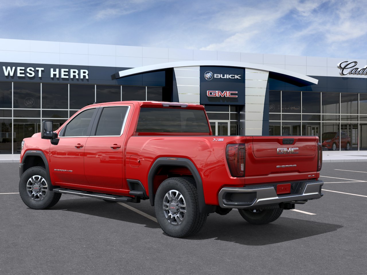 New 2026 Cardinal Red GMC SLE image 3