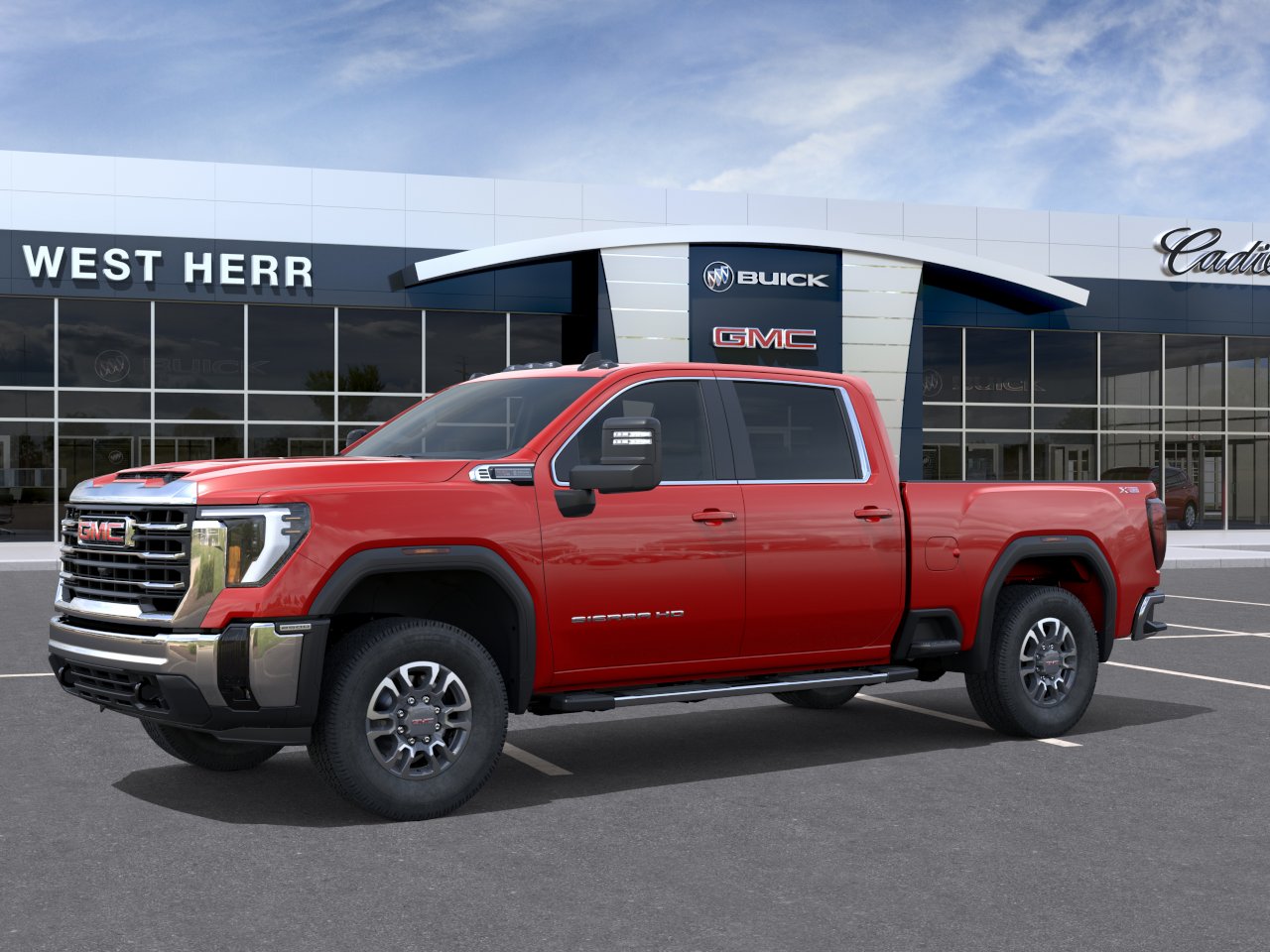 New 2026 Cardinal Red GMC SLE image 2
