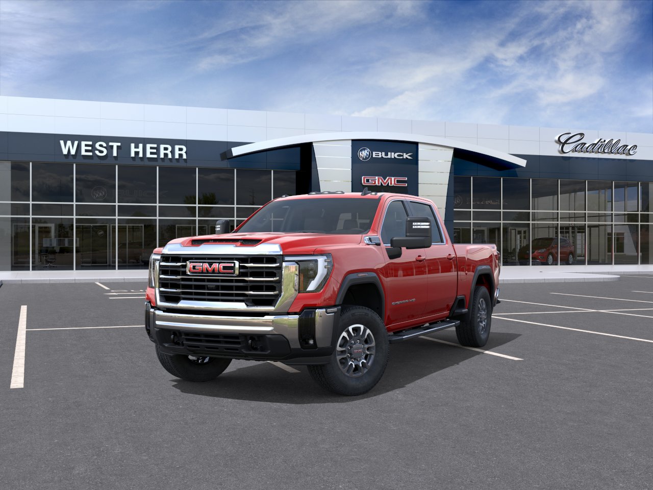 New 2026 Cardinal Red GMC SLE image 8