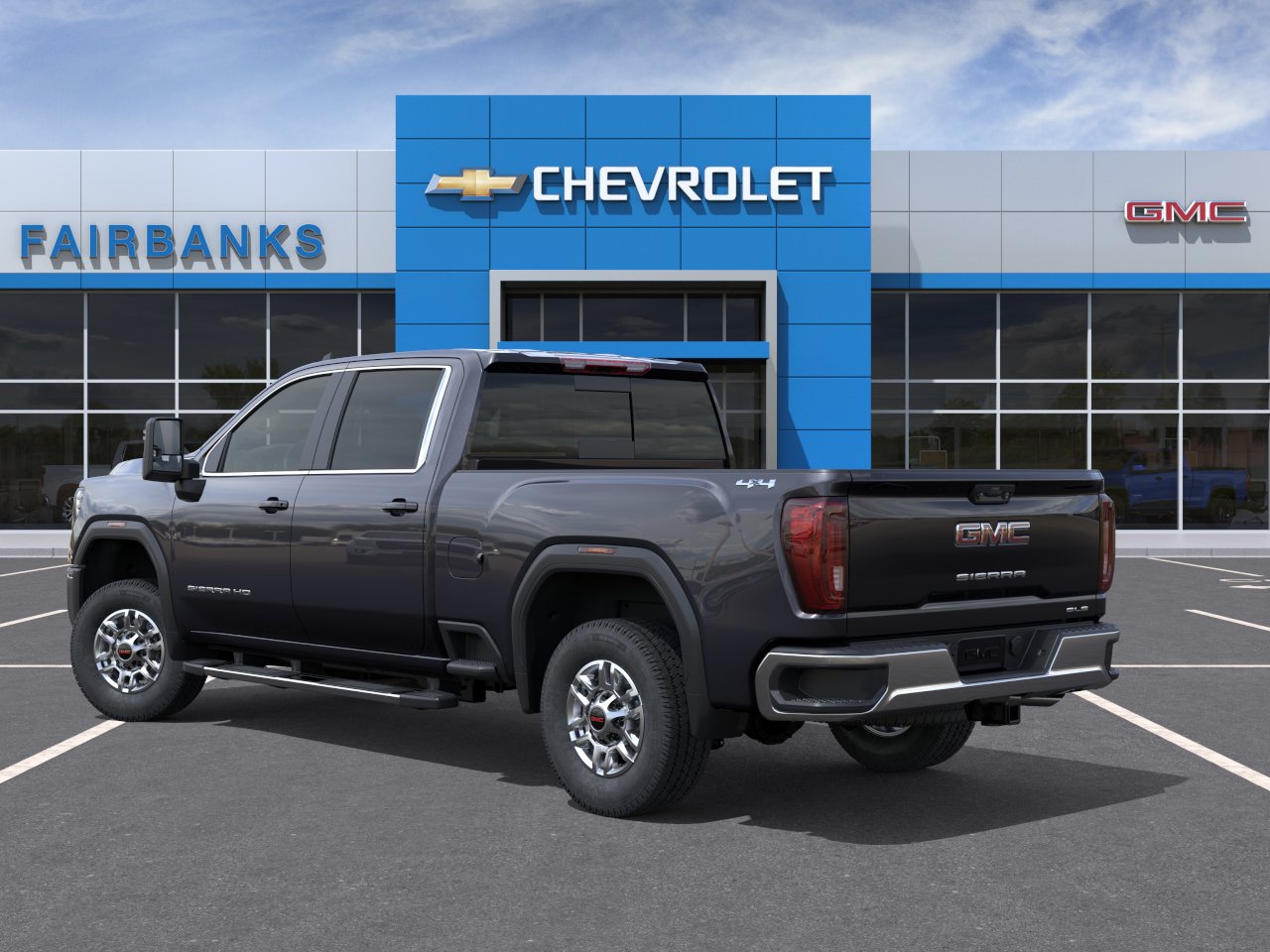 New 2026 Titanium Rush Metallic GMC SLE image 3
