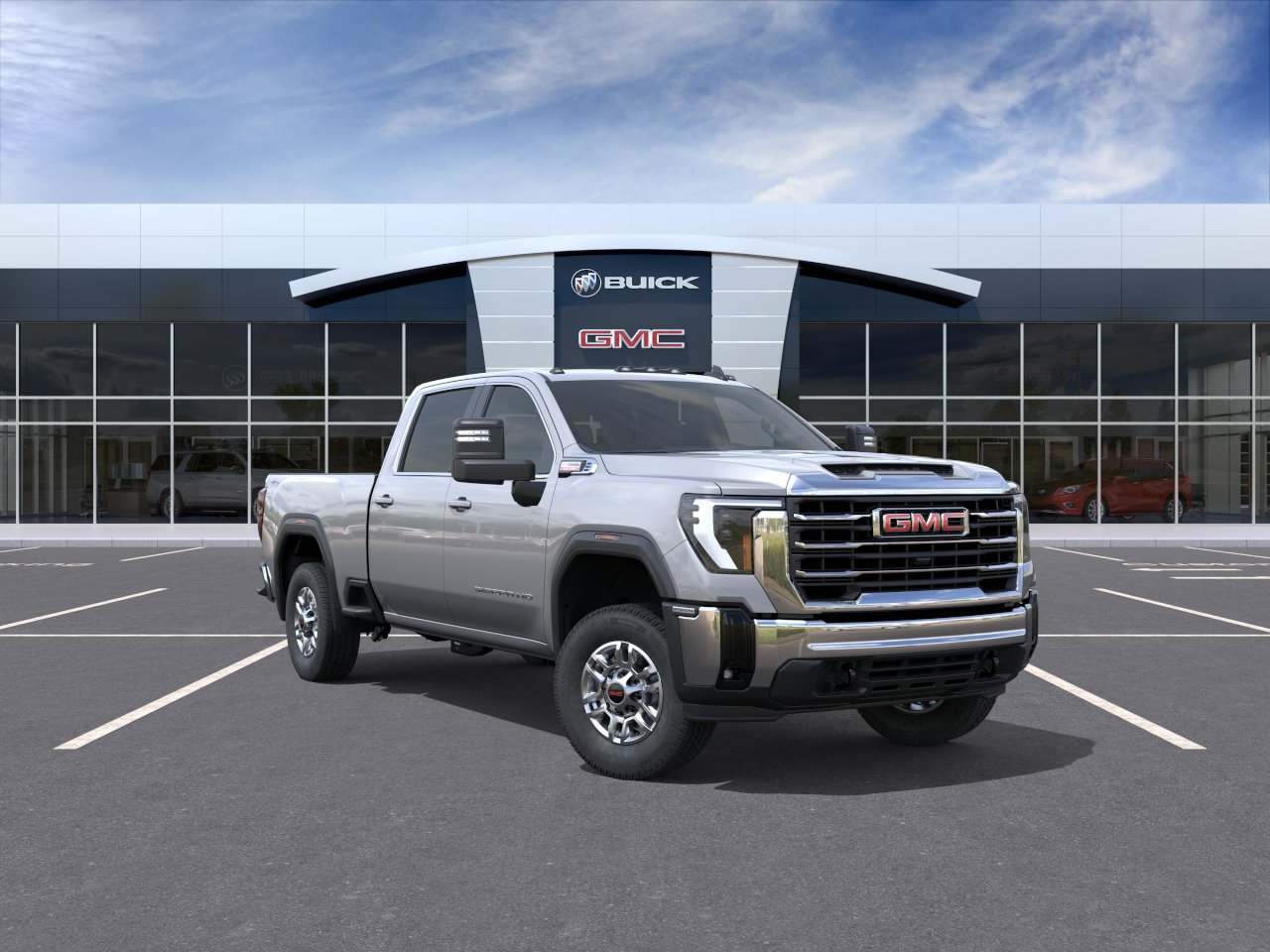 New 2026 Sterling Metallic GMC SLE image 25