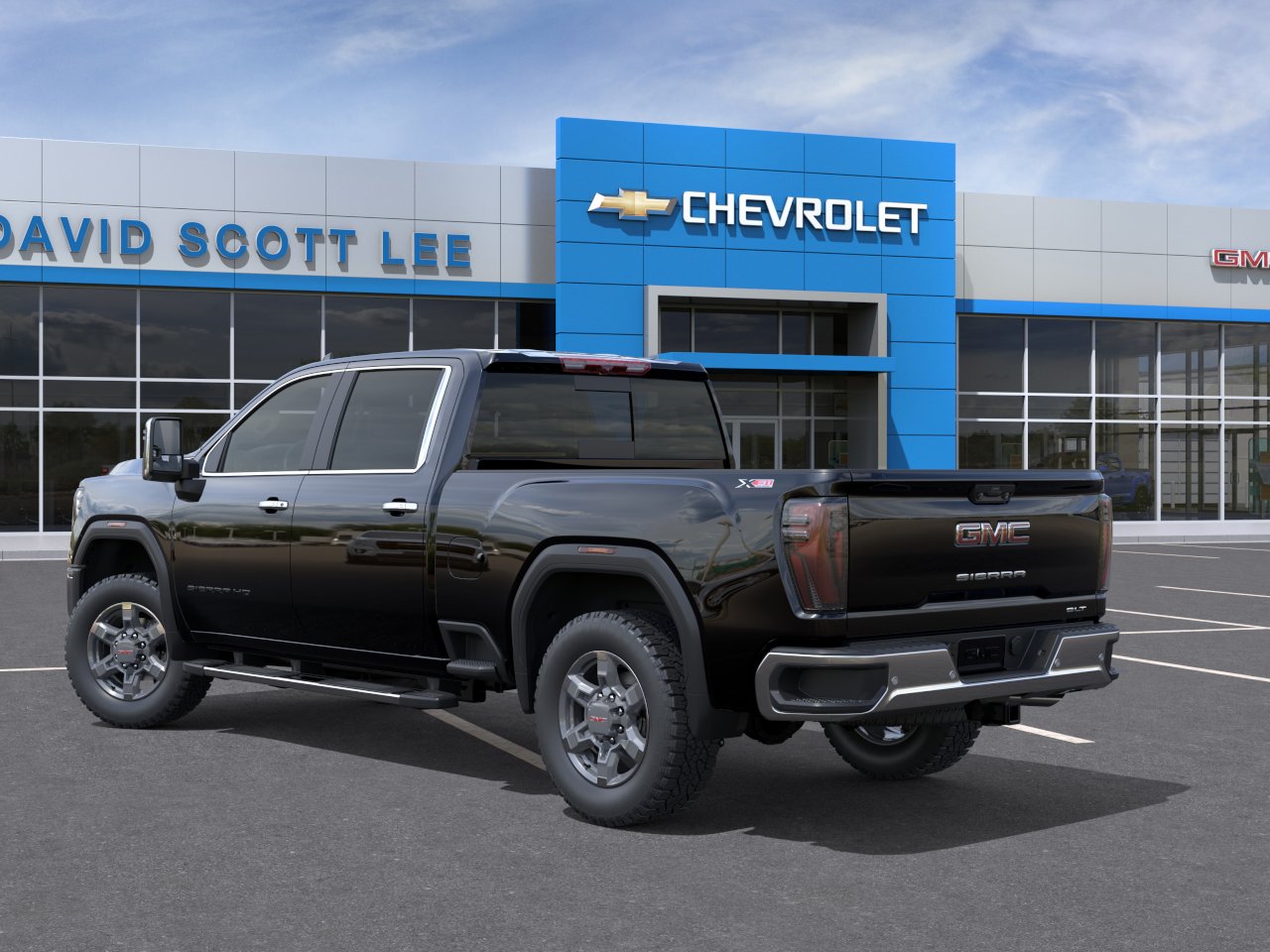 New 2026 Onyx Black GMC SLT image 3