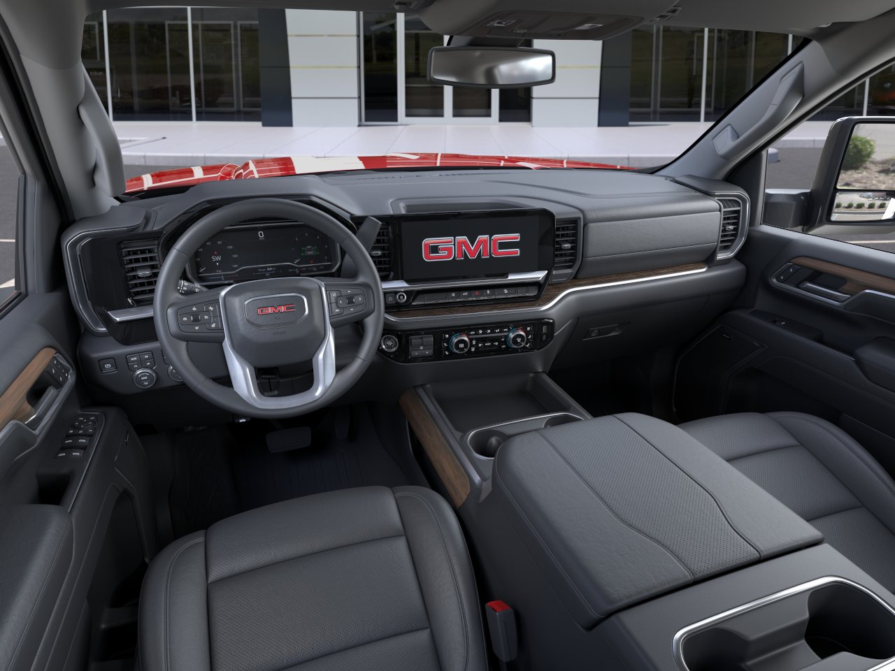 New 2026 Volcanic Red Tintcoat GMC SLT image 15