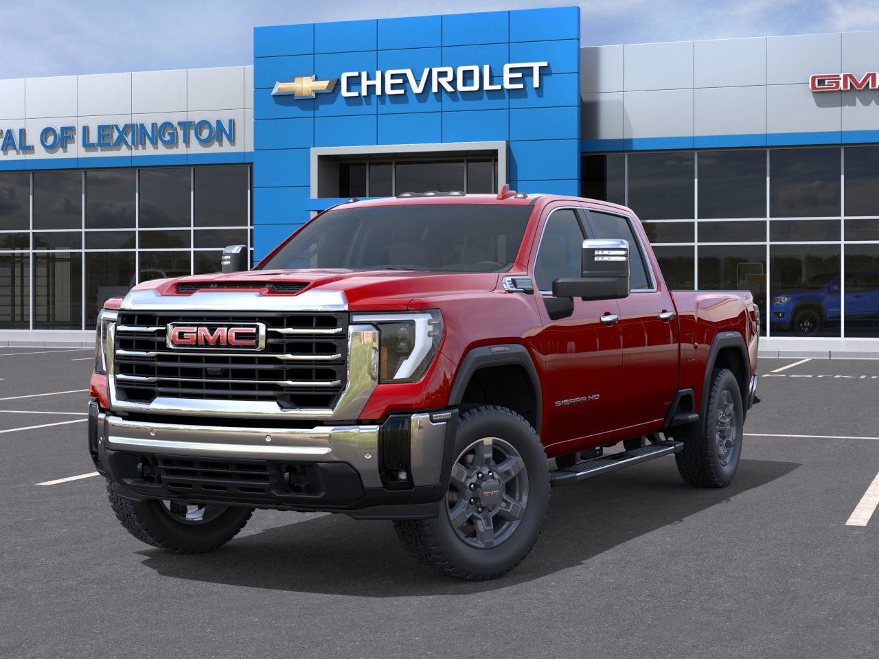 New 2026 Volcanic Red Tintcoat GMC SLT image 30