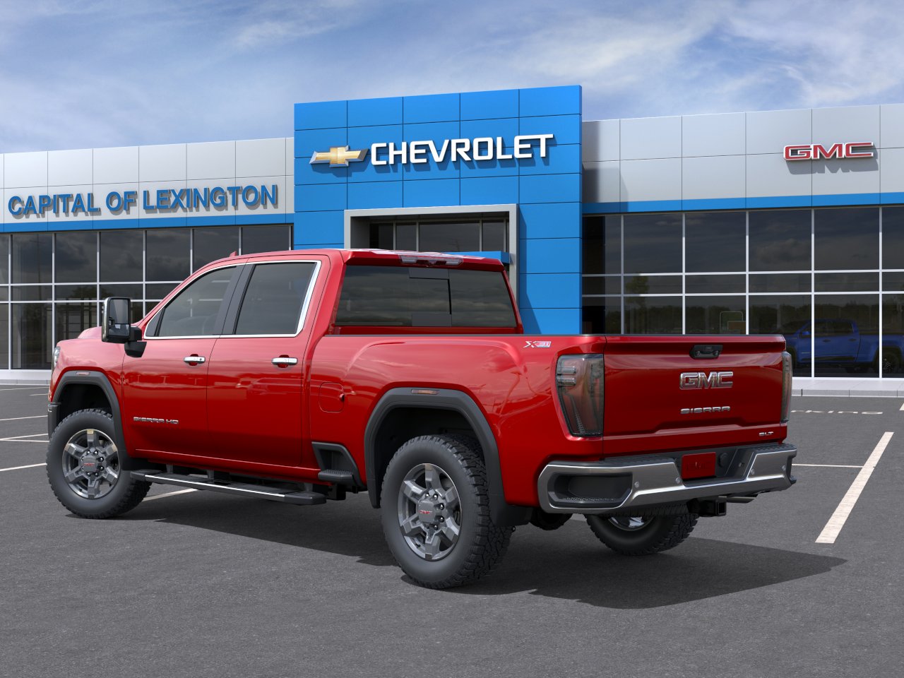 New 2026 Volcanic Red Tintcoat GMC SLT image 27