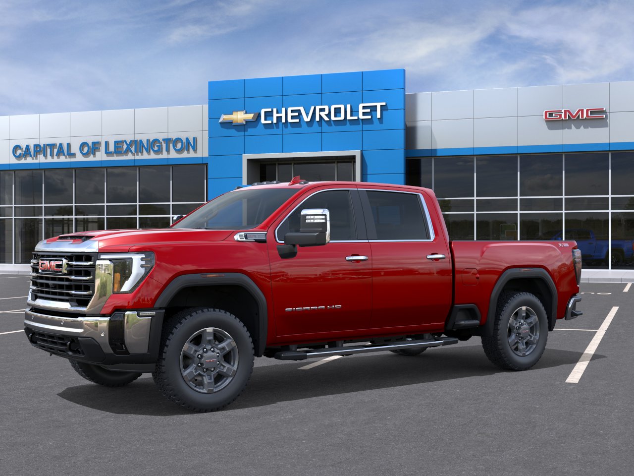 New 2026 Volcanic Red Tintcoat GMC SLT image 26