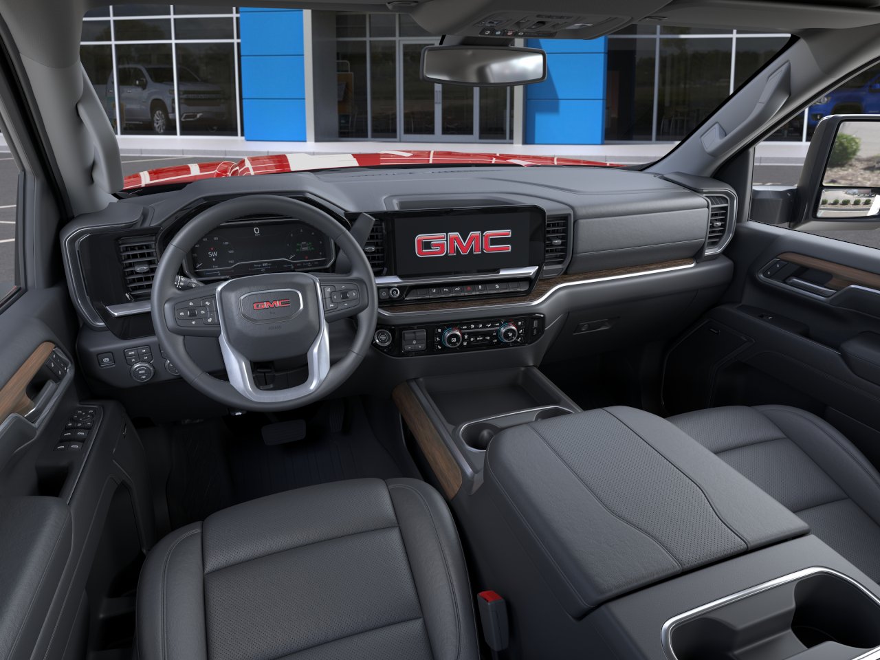 New 2026 Volcanic Red Tintcoat GMC SLT image 39