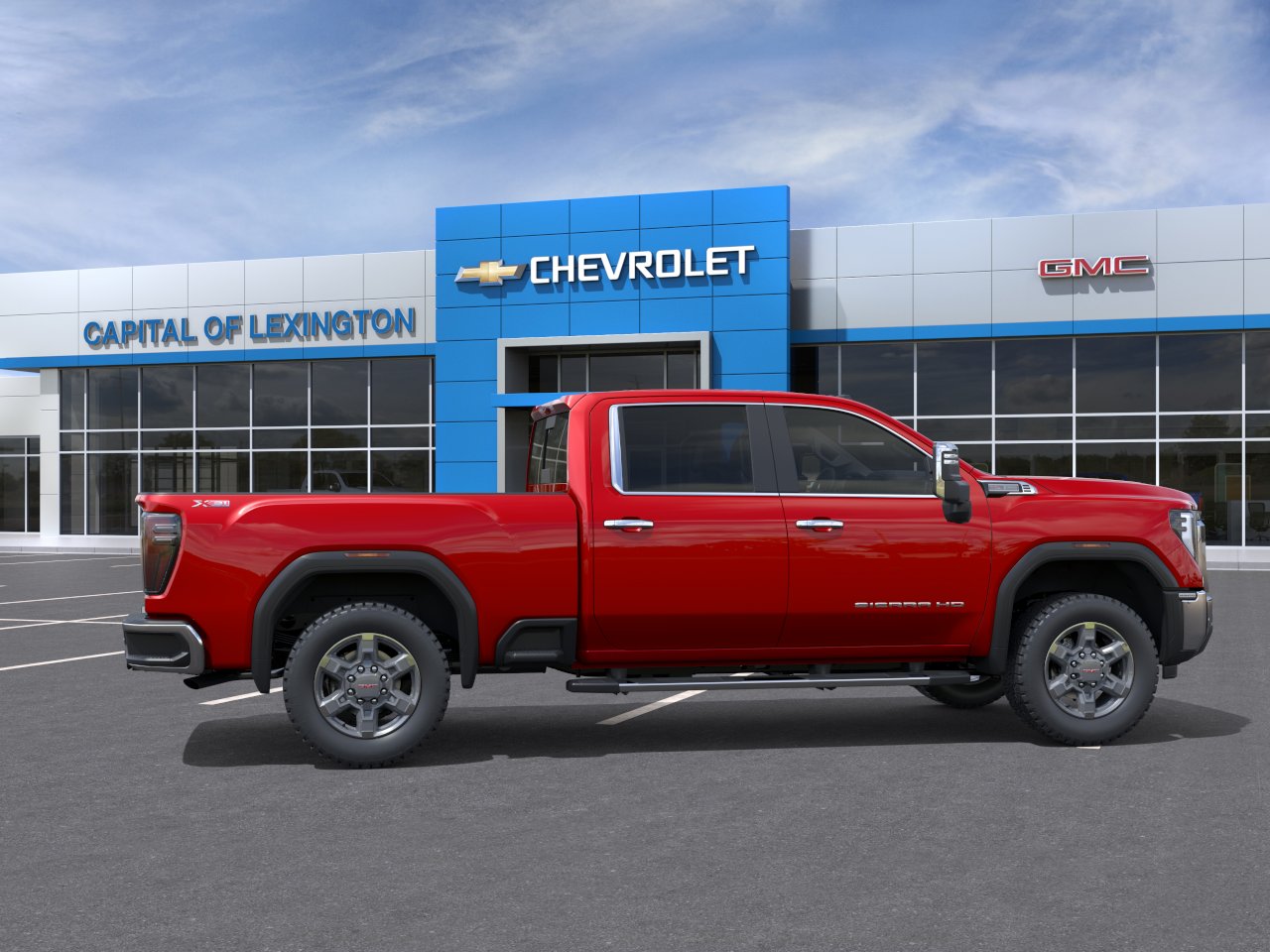 New 2026 Volcanic Red Tintcoat GMC SLT image 29