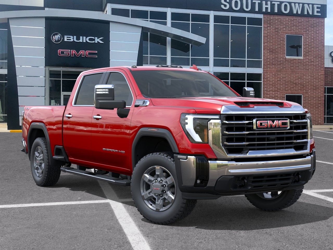 New 2026 Volcanic Red Tintcoat GMC SLT image 31