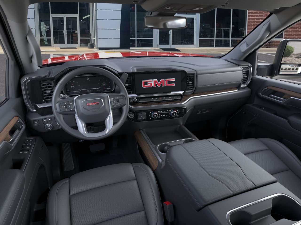New 2026 Volcanic Red Tintcoat GMC SLT image 39