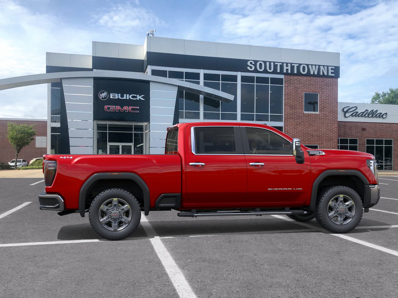 New 2026 Volcanic Red Tintcoat GMC SLT image 29