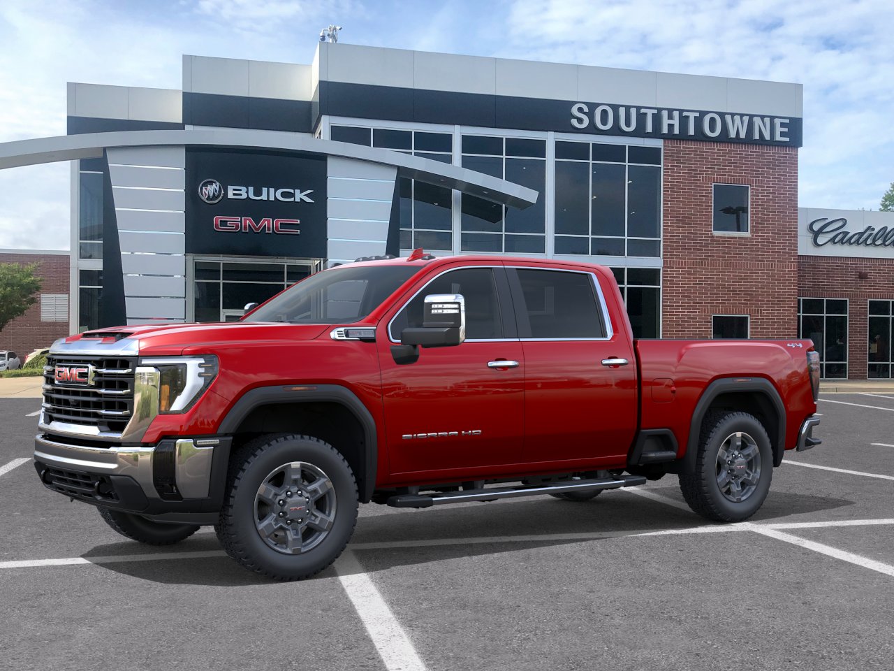 New 2026 Volcanic Red Tintcoat GMC SLT image 26