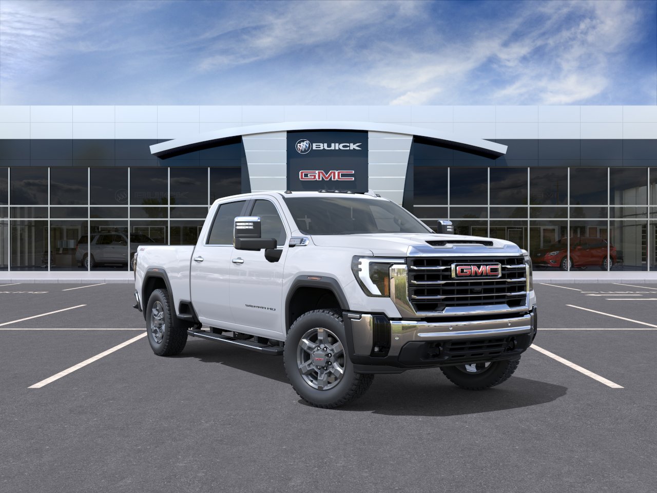 New 2026 Summit White GMC SLT image 25