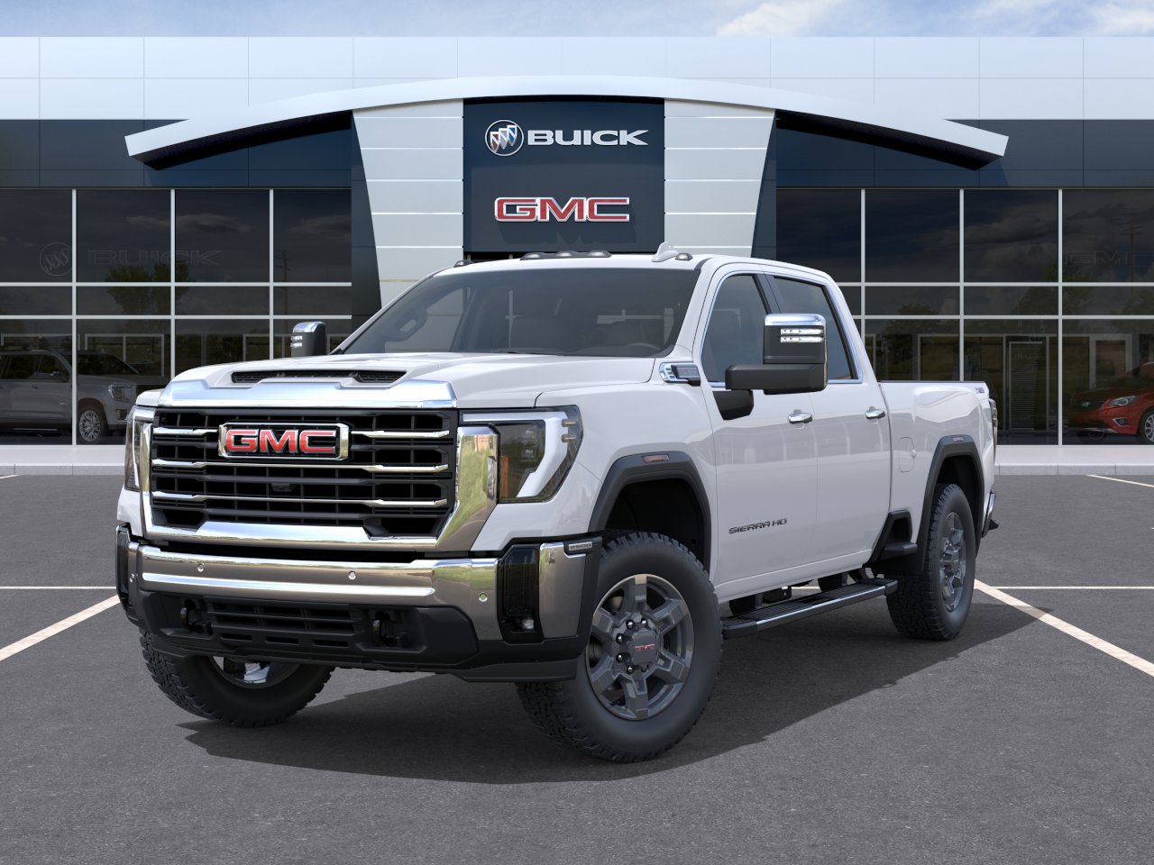 New 2026 Summit White GMC SLT image 30
