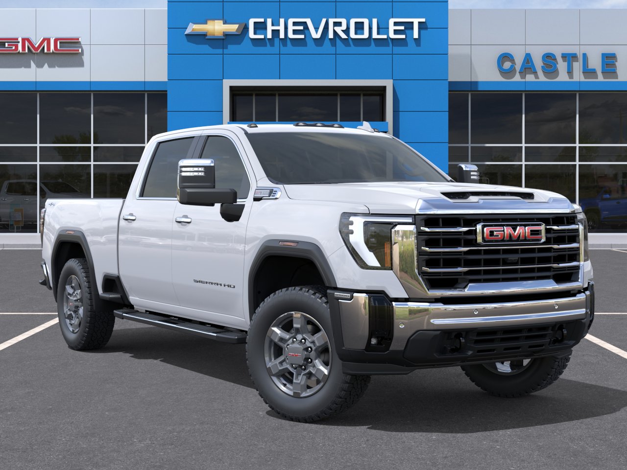 New 2026 Summit White GMC SLT image 35