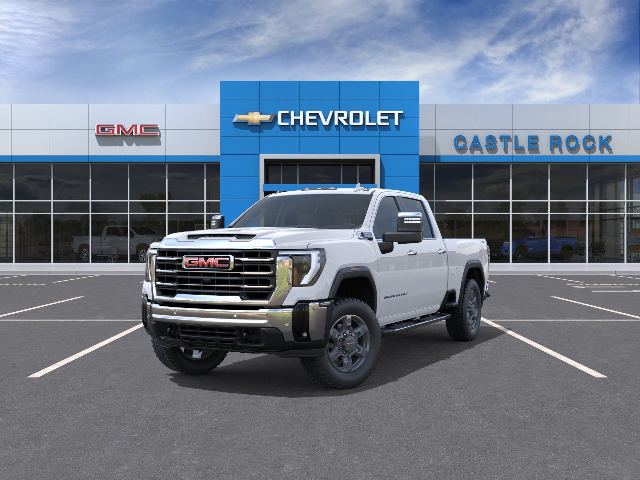 New 2026 Summit White GMC SLT image 36