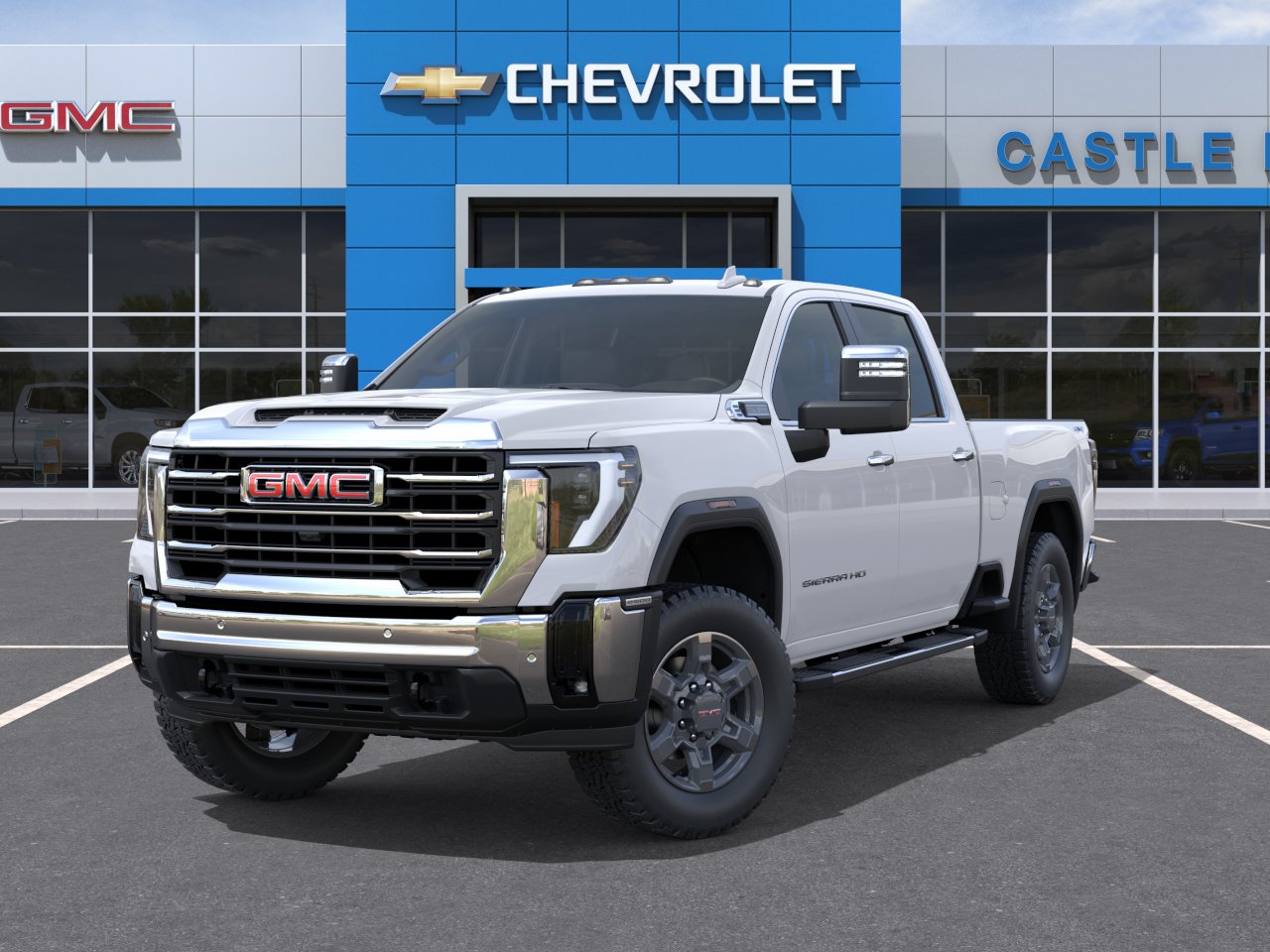 New 2026 Summit White GMC SLT image 34