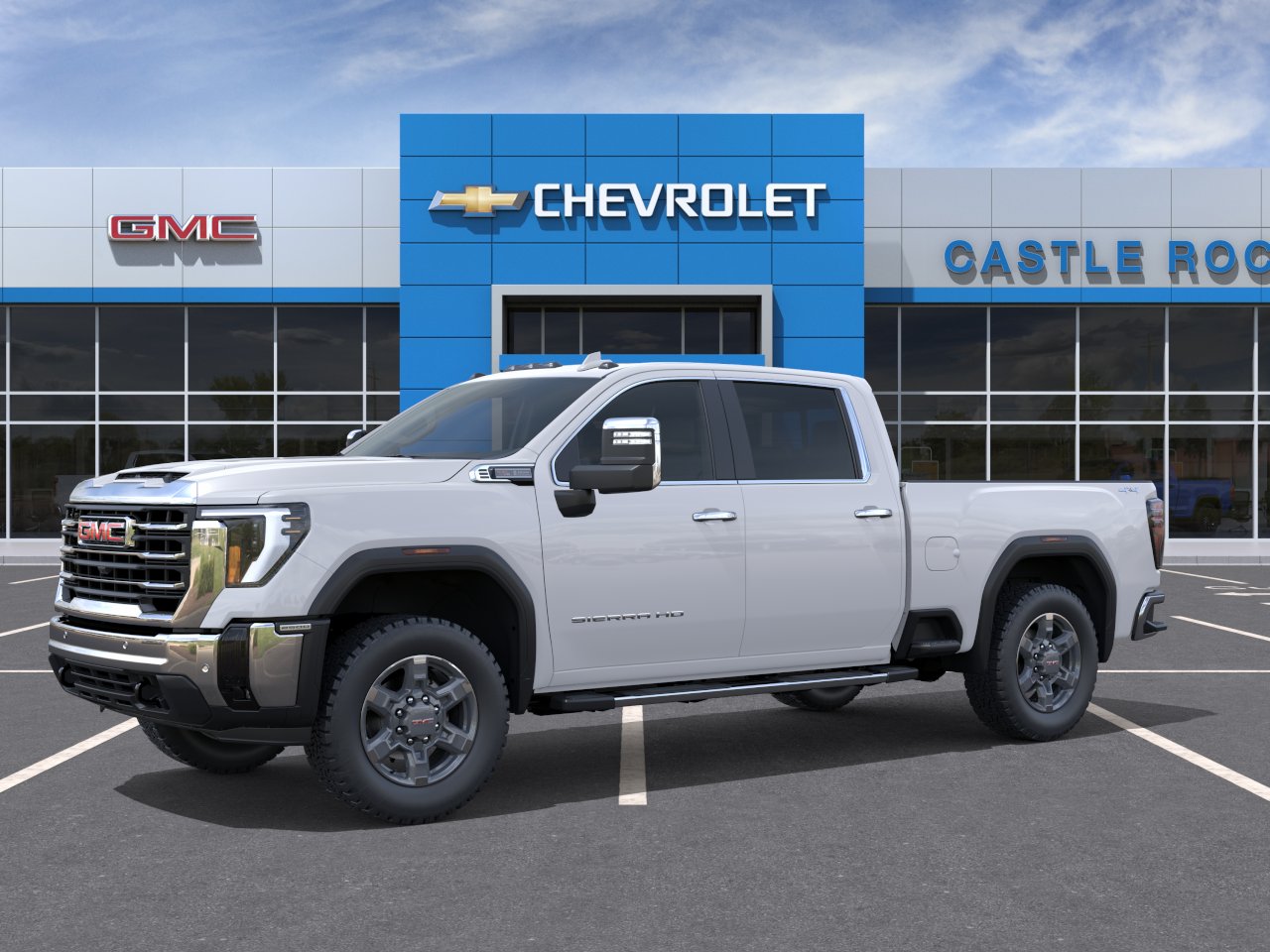 New 2026 Summit White GMC SLT image 30