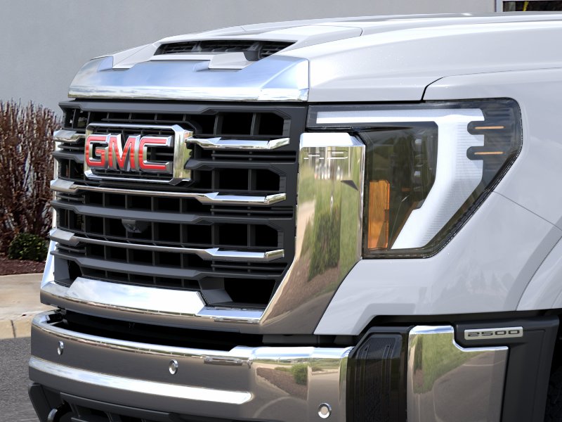 New 2026 Glacier White Tricoat GMC SLT image 37
