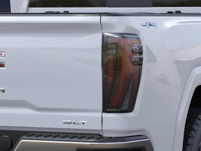 New 2026 Glacier White Tricoat GMC SLT image 35