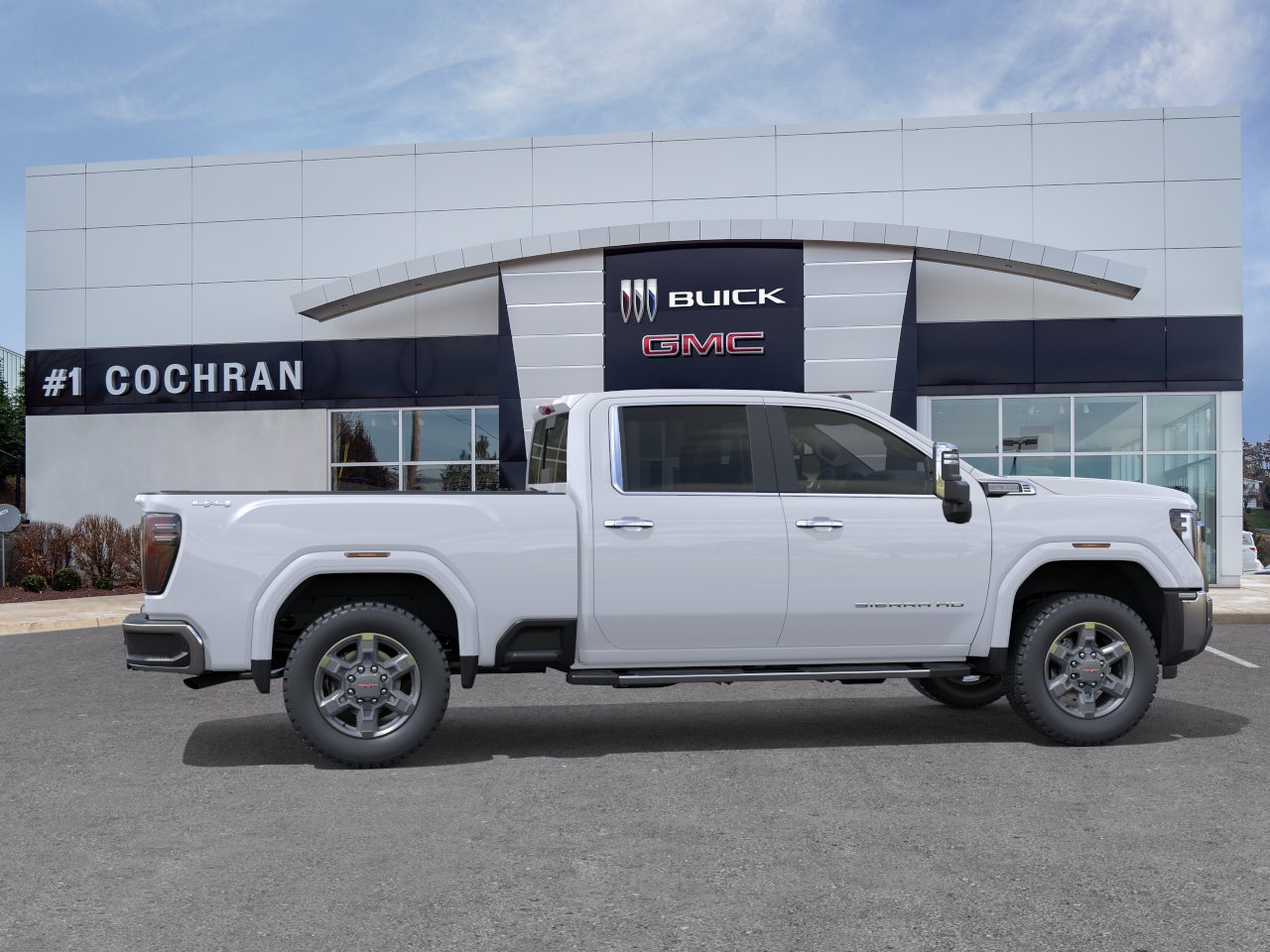New 2026 Glacier White Tricoat GMC SLT image 29