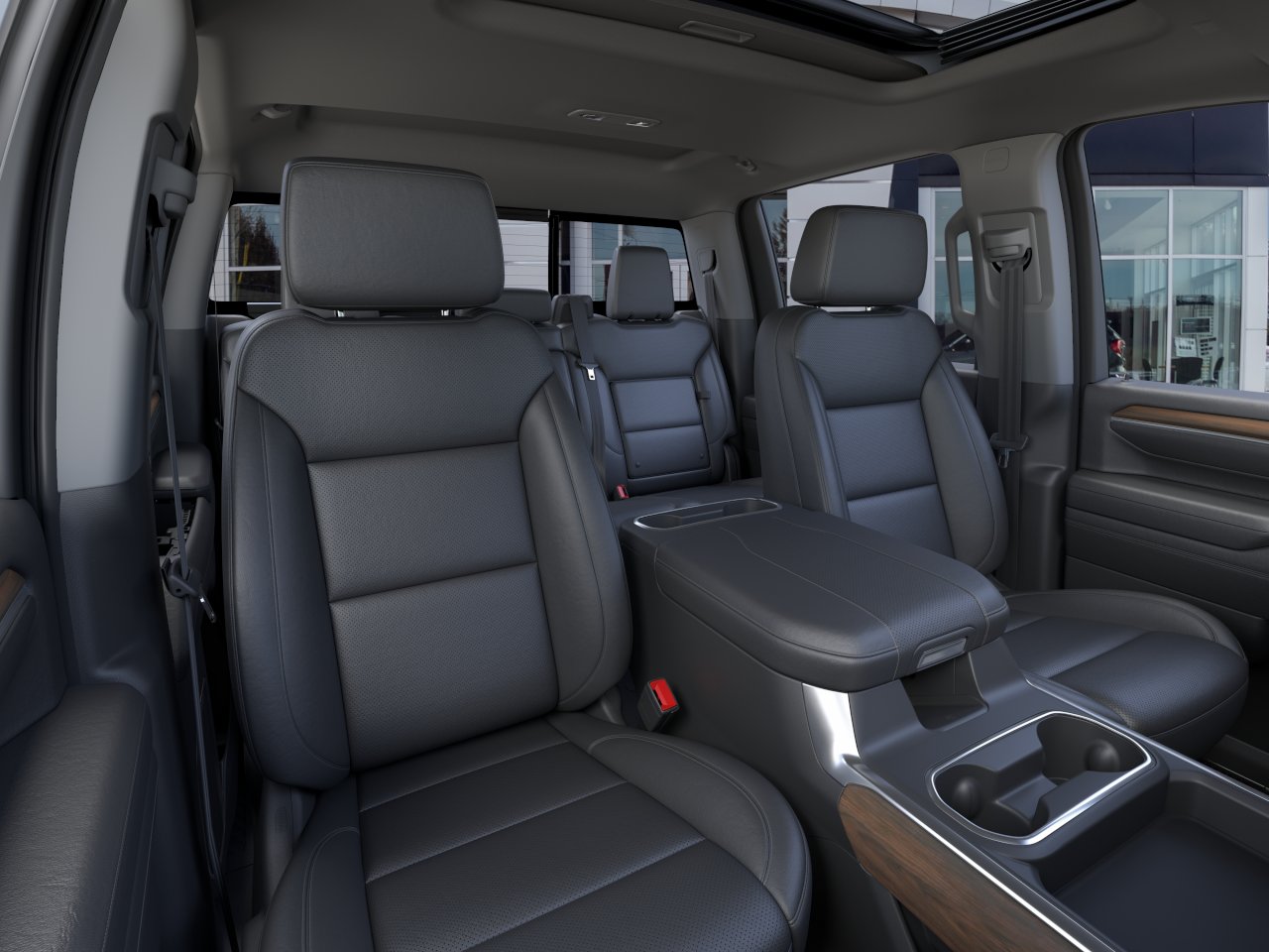New 2026 Glacier White Tricoat GMC SLT image 40