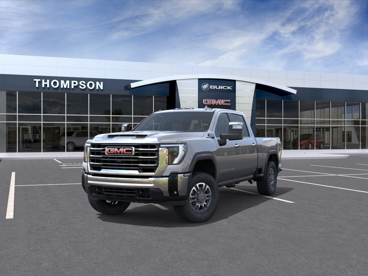 New 2026 Sterling Metallic GMC SLT image 32
