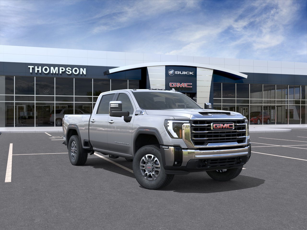 New 2026 Sterling Metallic GMC SLT image 25