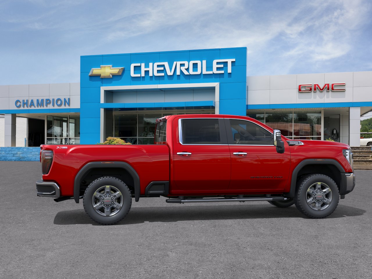 New 2026 Volcanic Red Tintcoat GMC SLT image 5