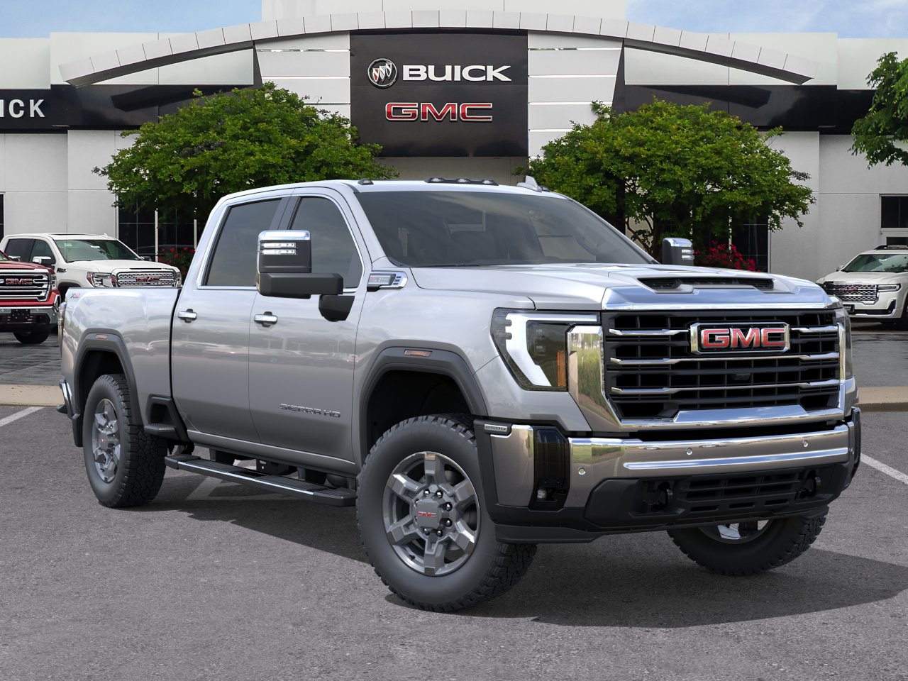 New 2026 Sterling Metallic GMC SLT image 33