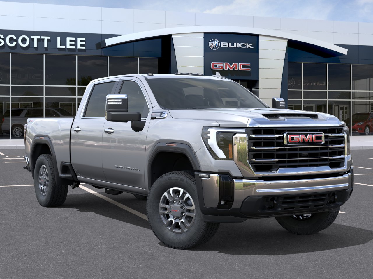 New 2026 Sterling Metallic GMC SLT image 7
