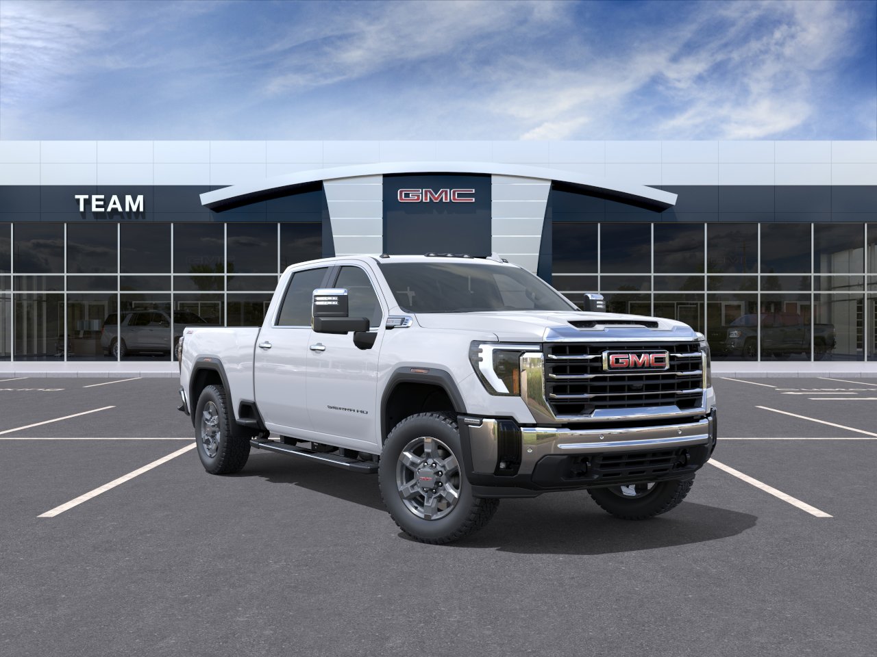 New 2026 Summit White GMC SLT image 37