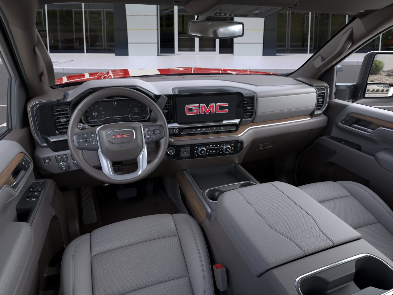 New 2026 Volcanic Red Tintcoat GMC SLT image 15