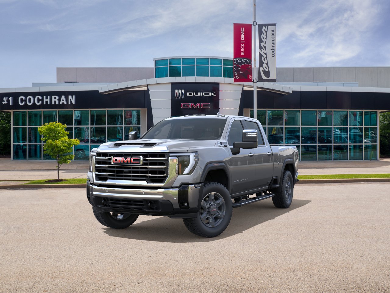 New 2026 Sterling Metallic GMC SLT image 32