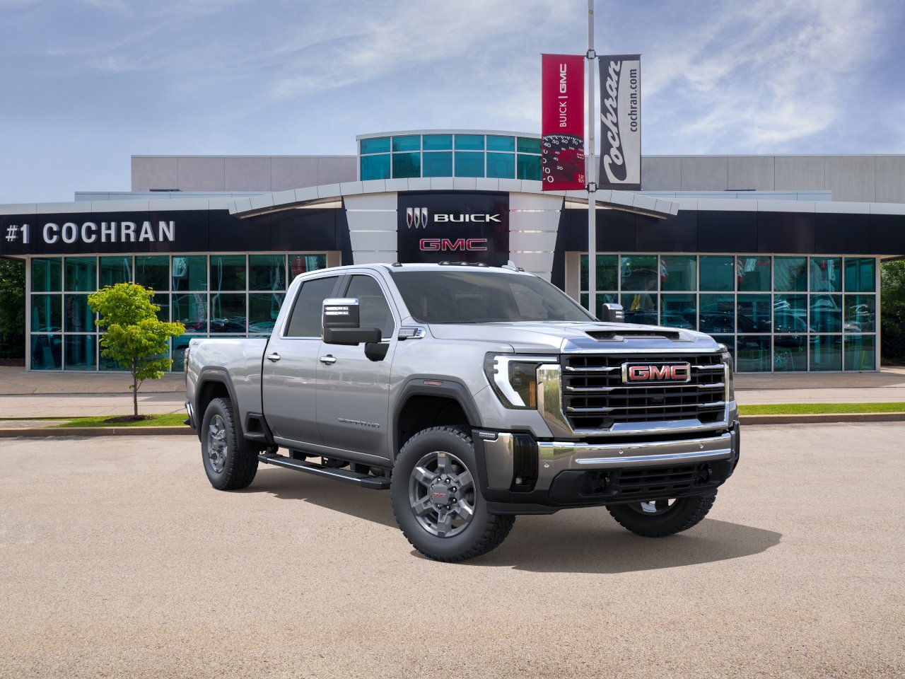 New 2026 Sterling Metallic GMC SLT image 25