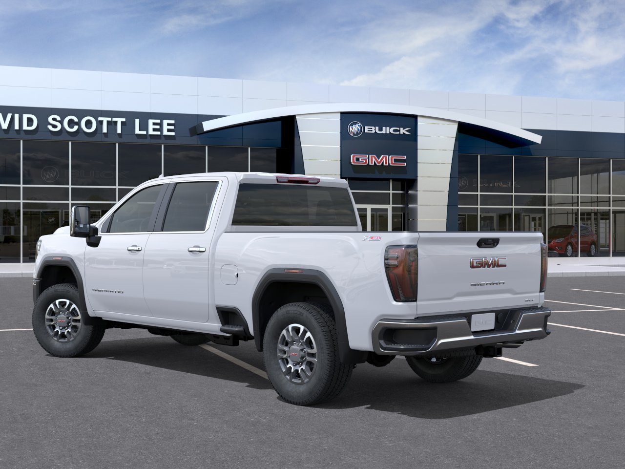New 2026 Summit White GMC SLT image 3