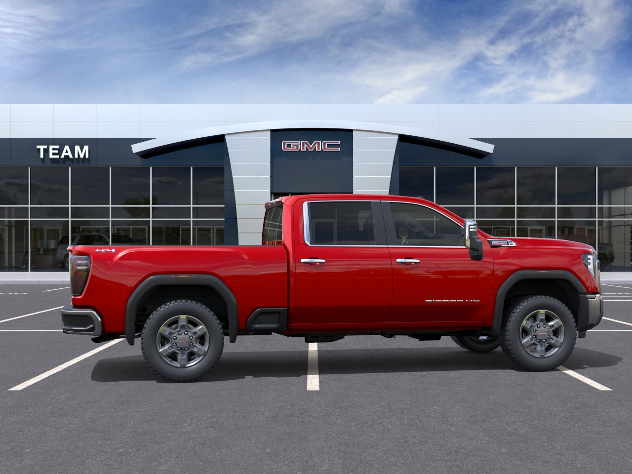 New 2026 Volcanic Red Tintcoat GMC SLT image 41