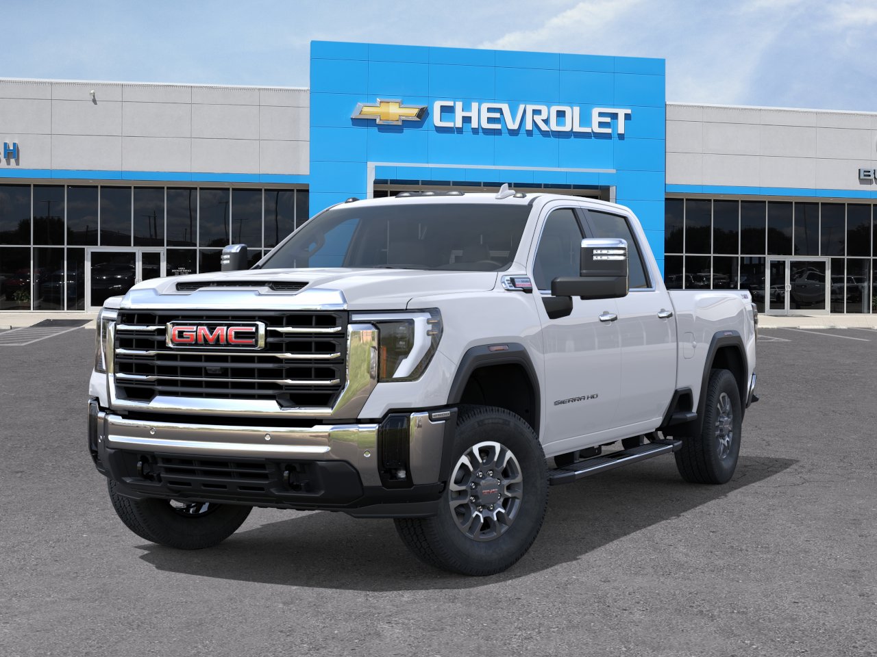 New 2026 Summit White GMC SLT image 30