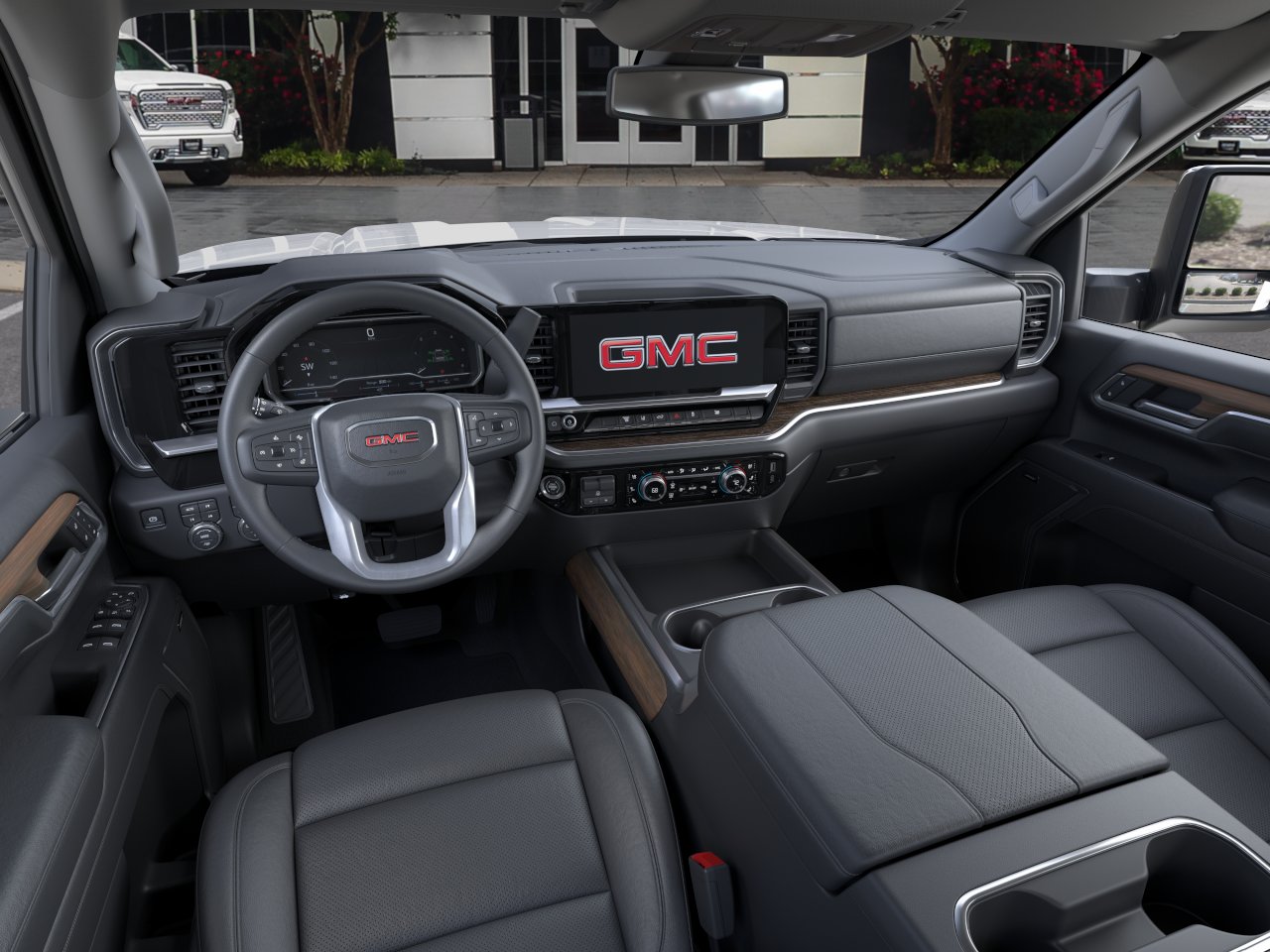 New 2026 Summit White GMC SLT image 41
