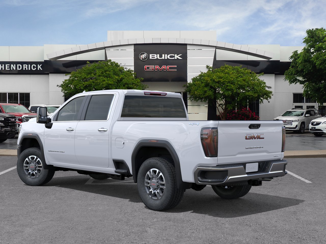 New 2026 Summit White GMC SLT image 29