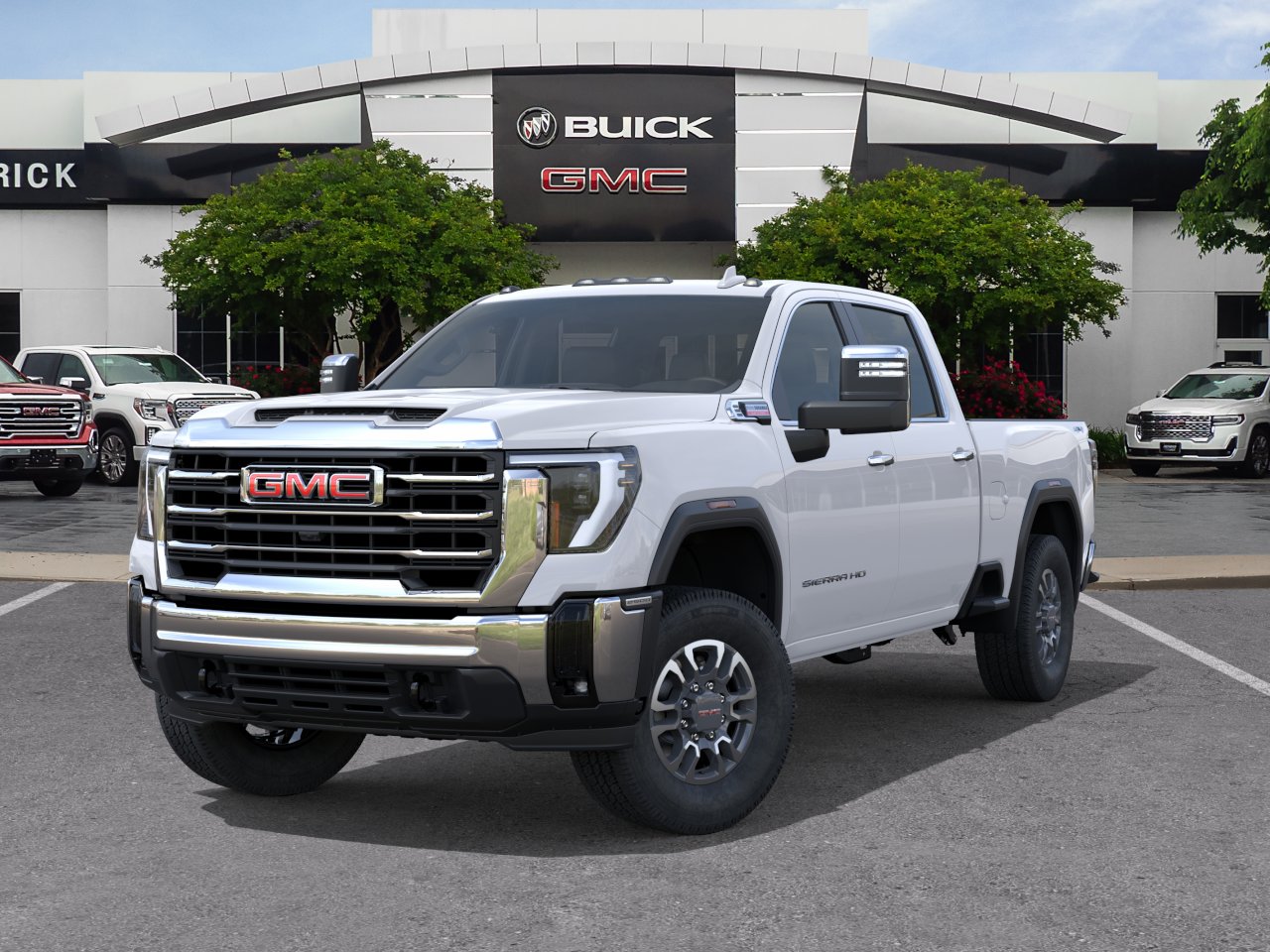 New 2026 Summit White GMC SLT image 32