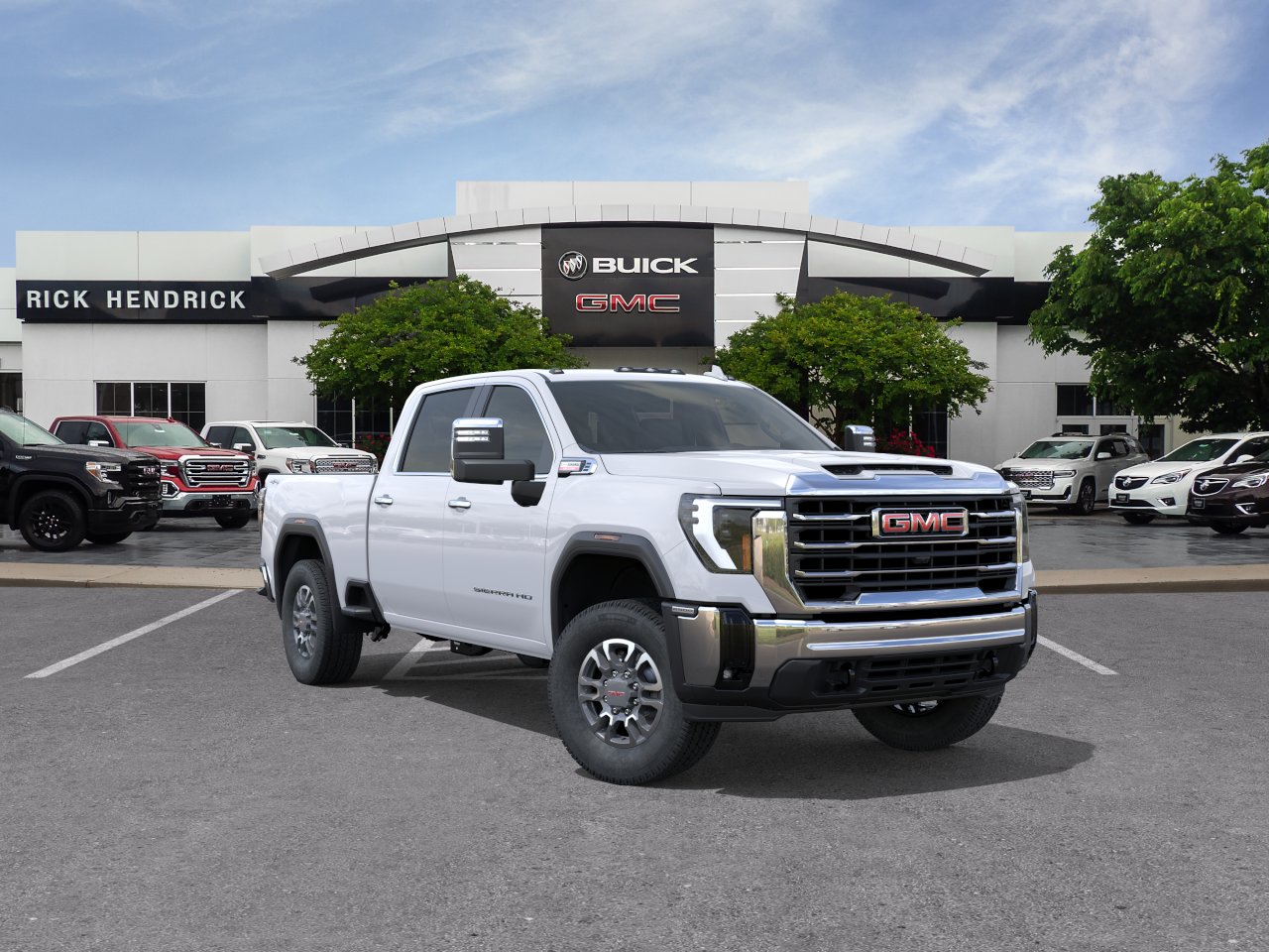 New 2026 Summit White GMC SLT image 27