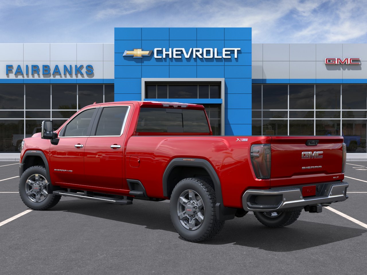 New 2026 Volcanic Red Tintcoat GMC SLT image 28