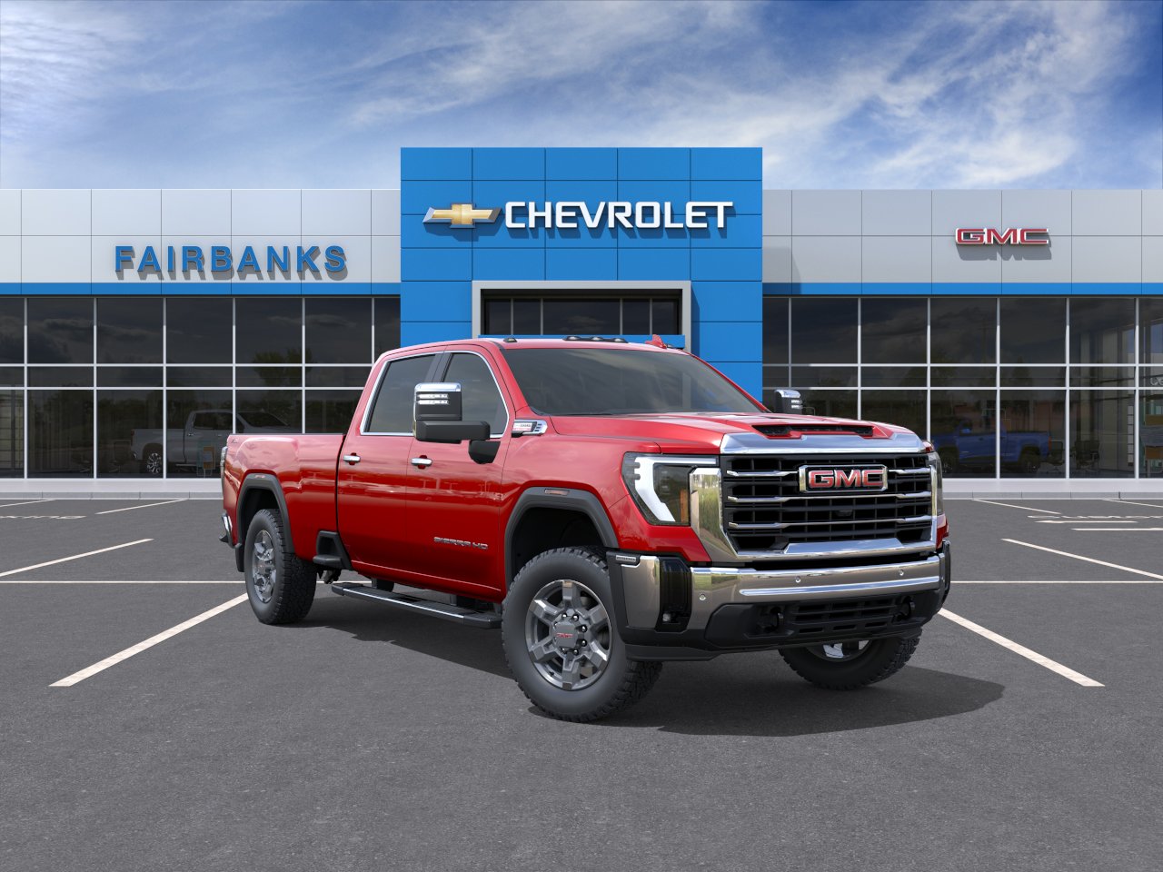 New 2026 Volcanic Red Tintcoat GMC SLT image 26