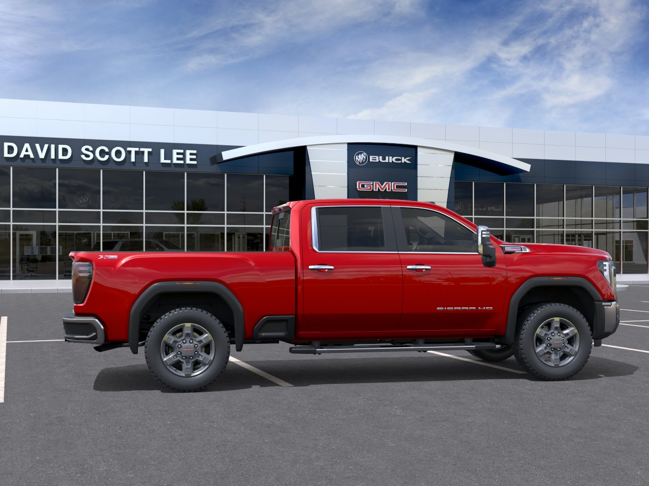 New 2026 Volcanic Red Tintcoat GMC SLT image 5