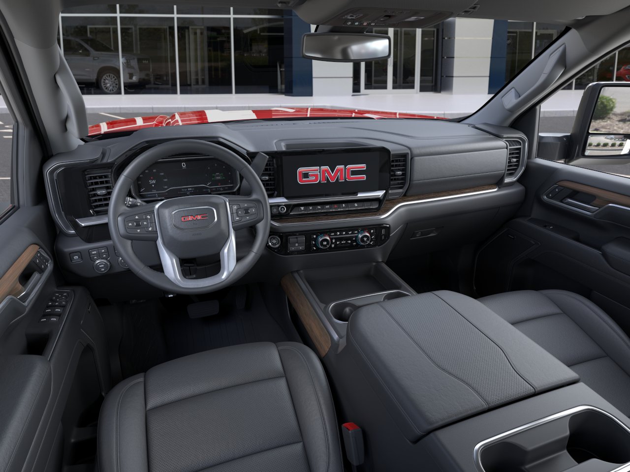 New 2026 Volcanic Red Tintcoat GMC SLT image 15