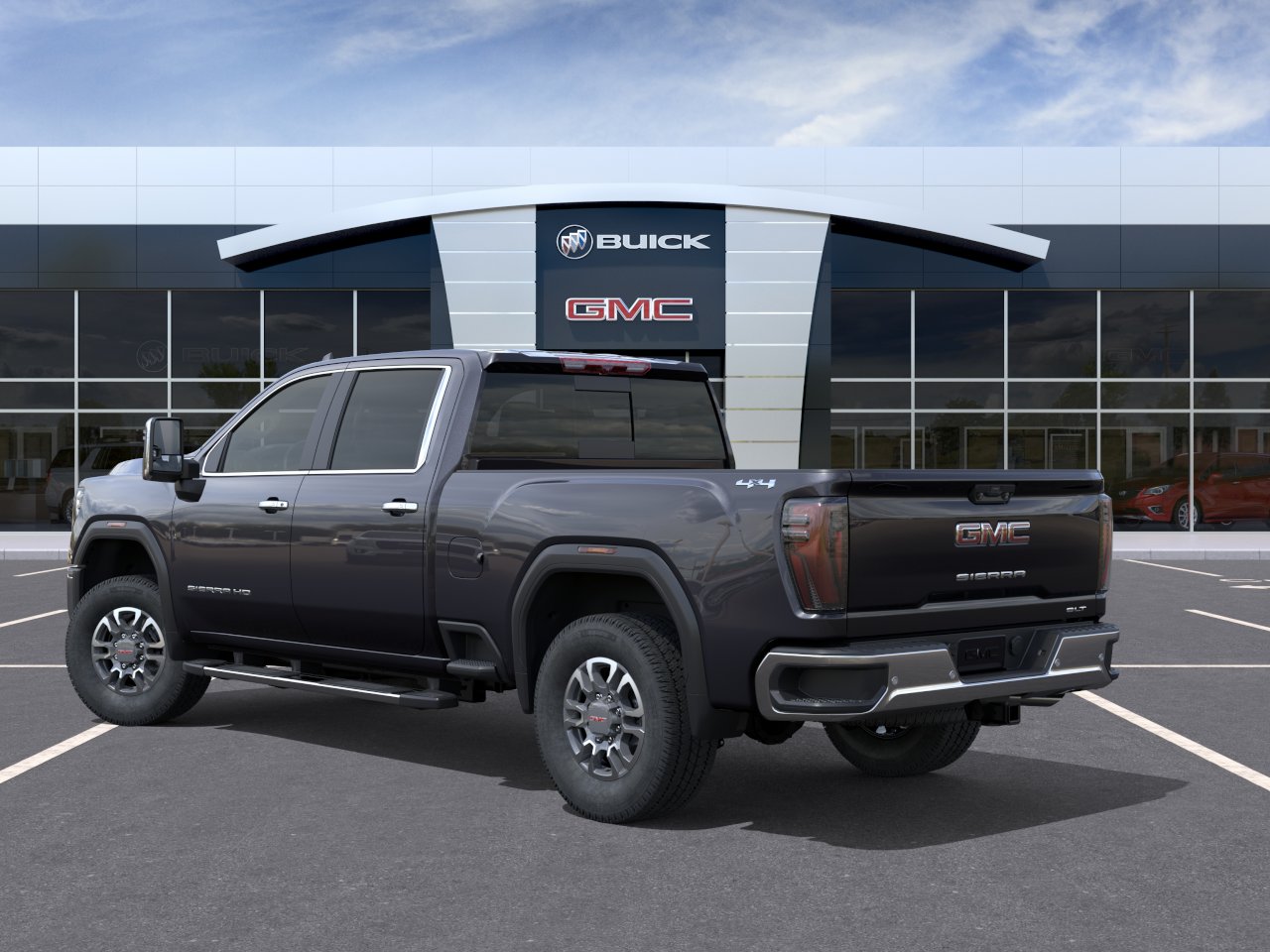 New 2026 Titanium Rush Metallic GMC SLT image 29