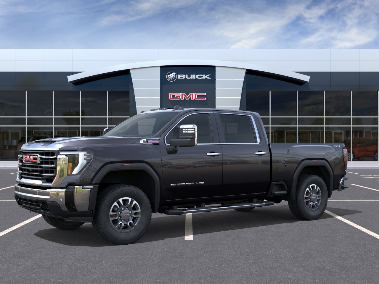 New 2026 Titanium Rush Metallic GMC SLT image 28